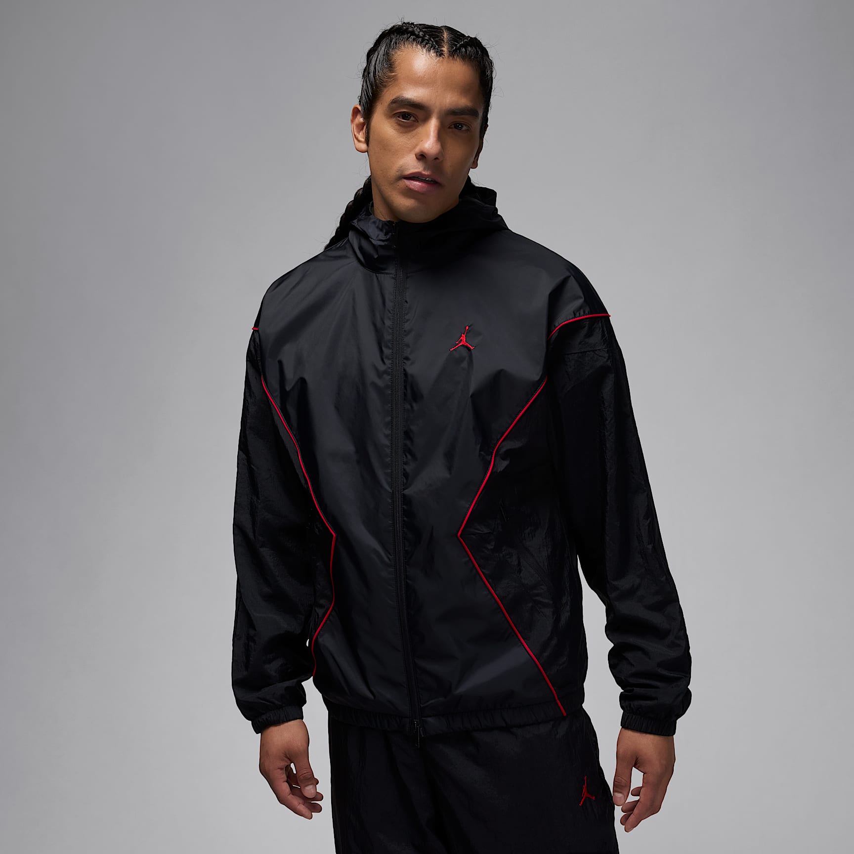 Jordan Brooklyn Men's Hooded Draft Jacket. Nike IL
